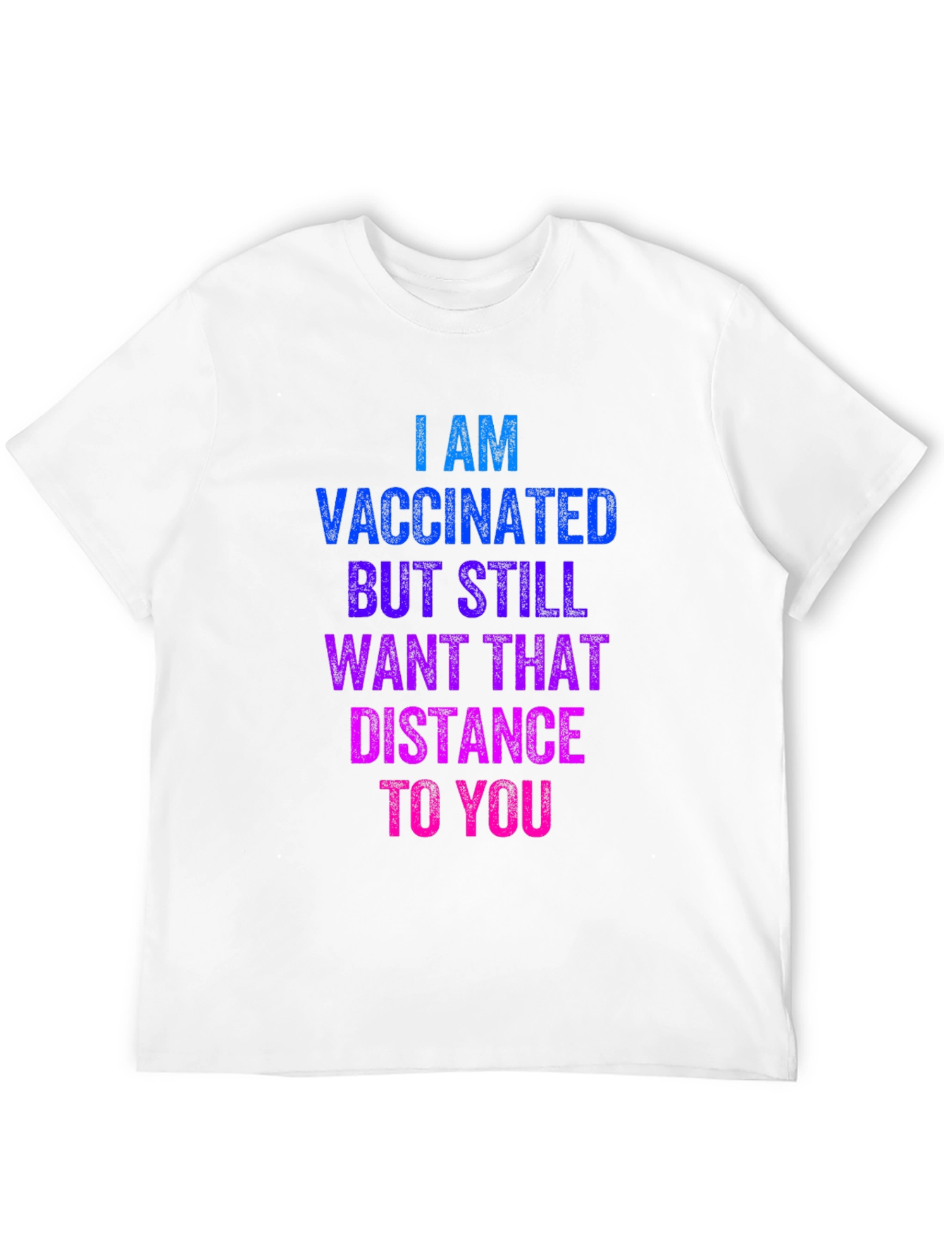 Vaccinated Social Distance T-Shirt
