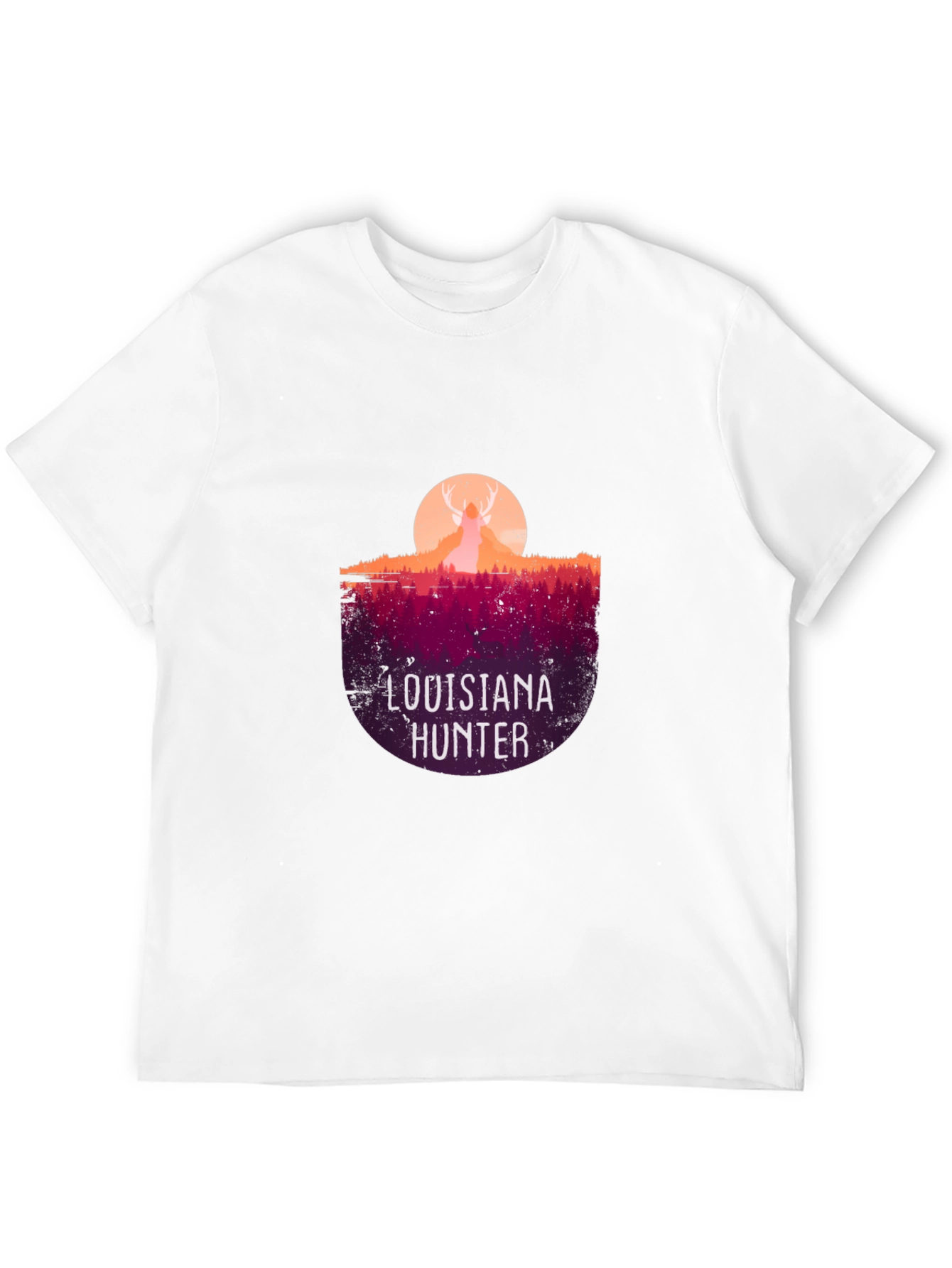 Louisiana Hunter Graphic Tee - Black