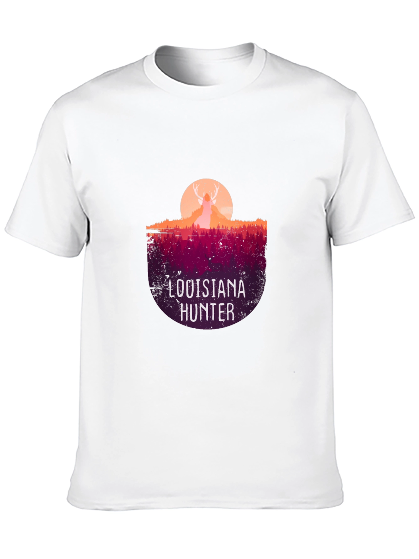 Louisiana Hunter Graphic Tee - Black