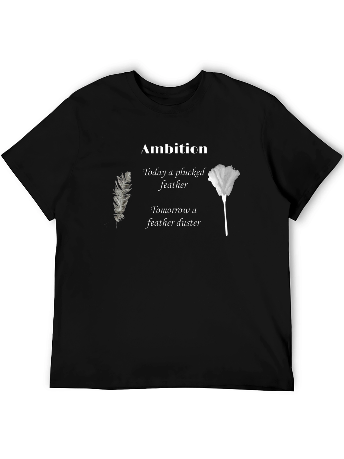 Ambition Feather Duster Graphic Tee