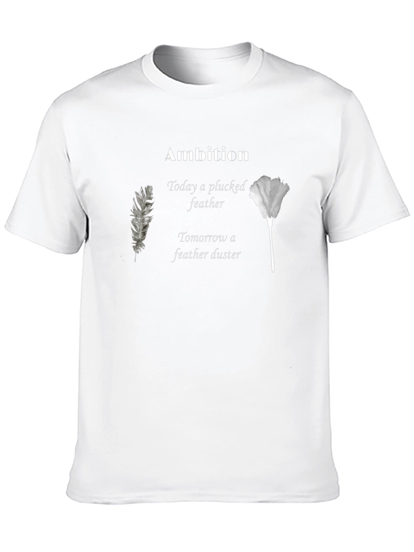 Ambition Feather Duster Graphic Tee