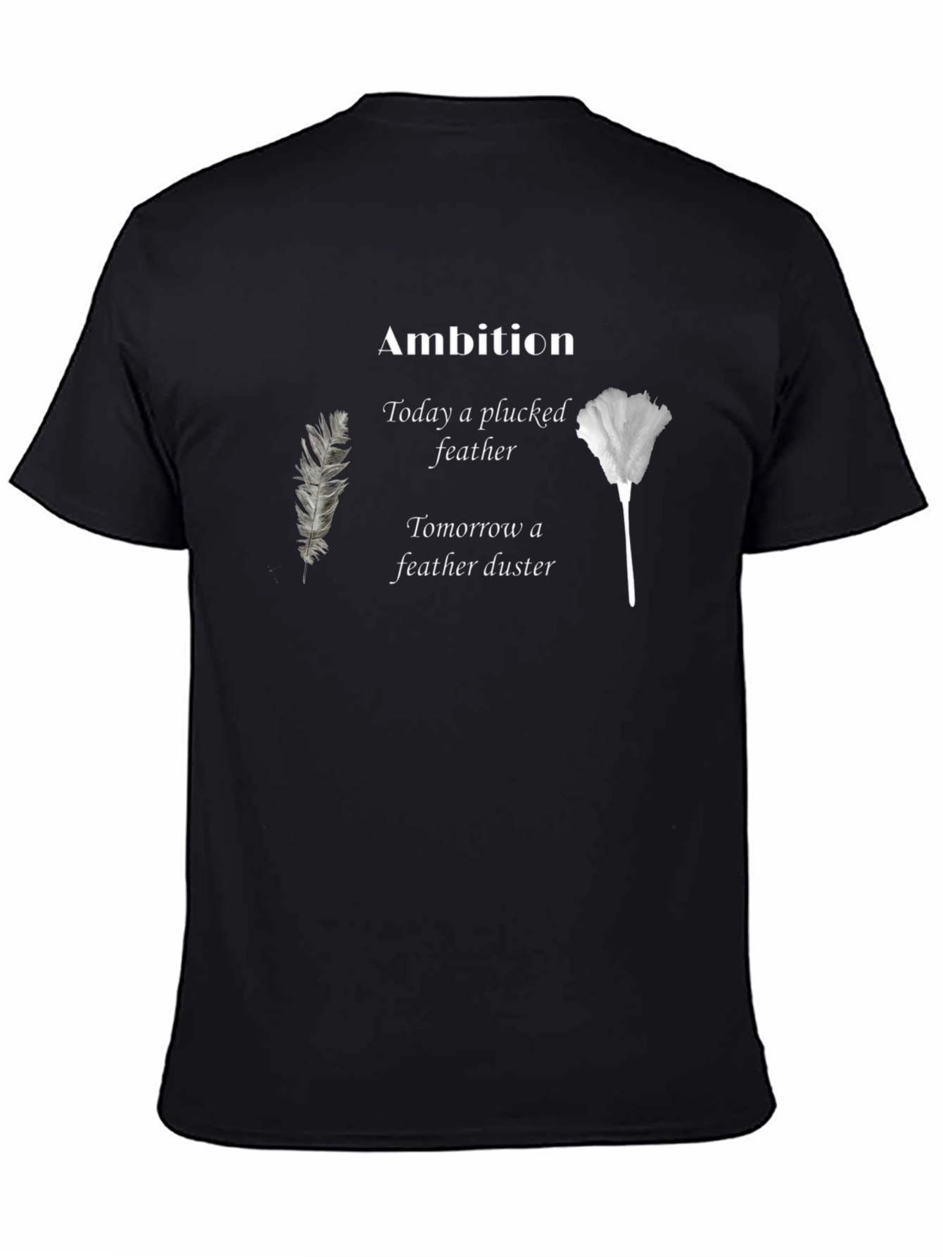 Ambition Feather Duster Graphic Tee