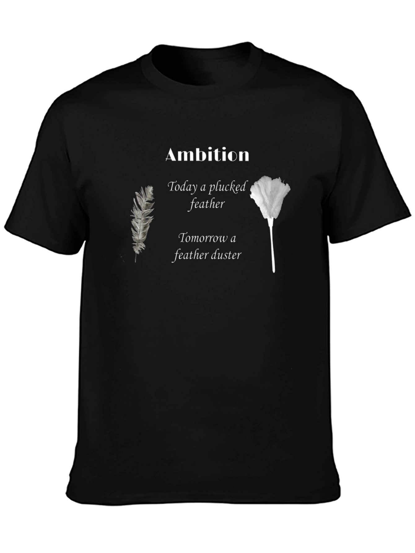 Ambition Feather Duster Graphic Tee