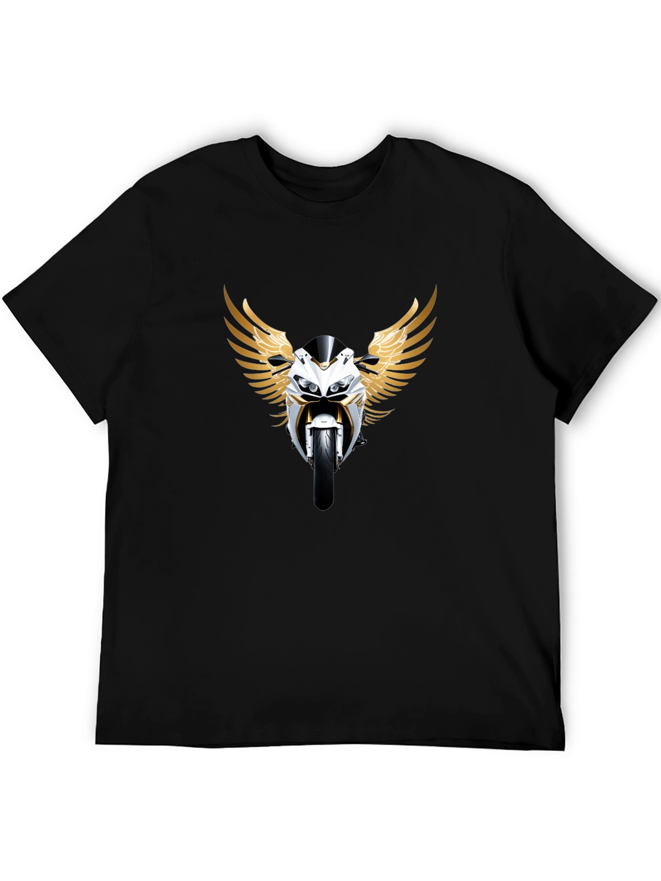 Motorcycle Wings Graphic Tee