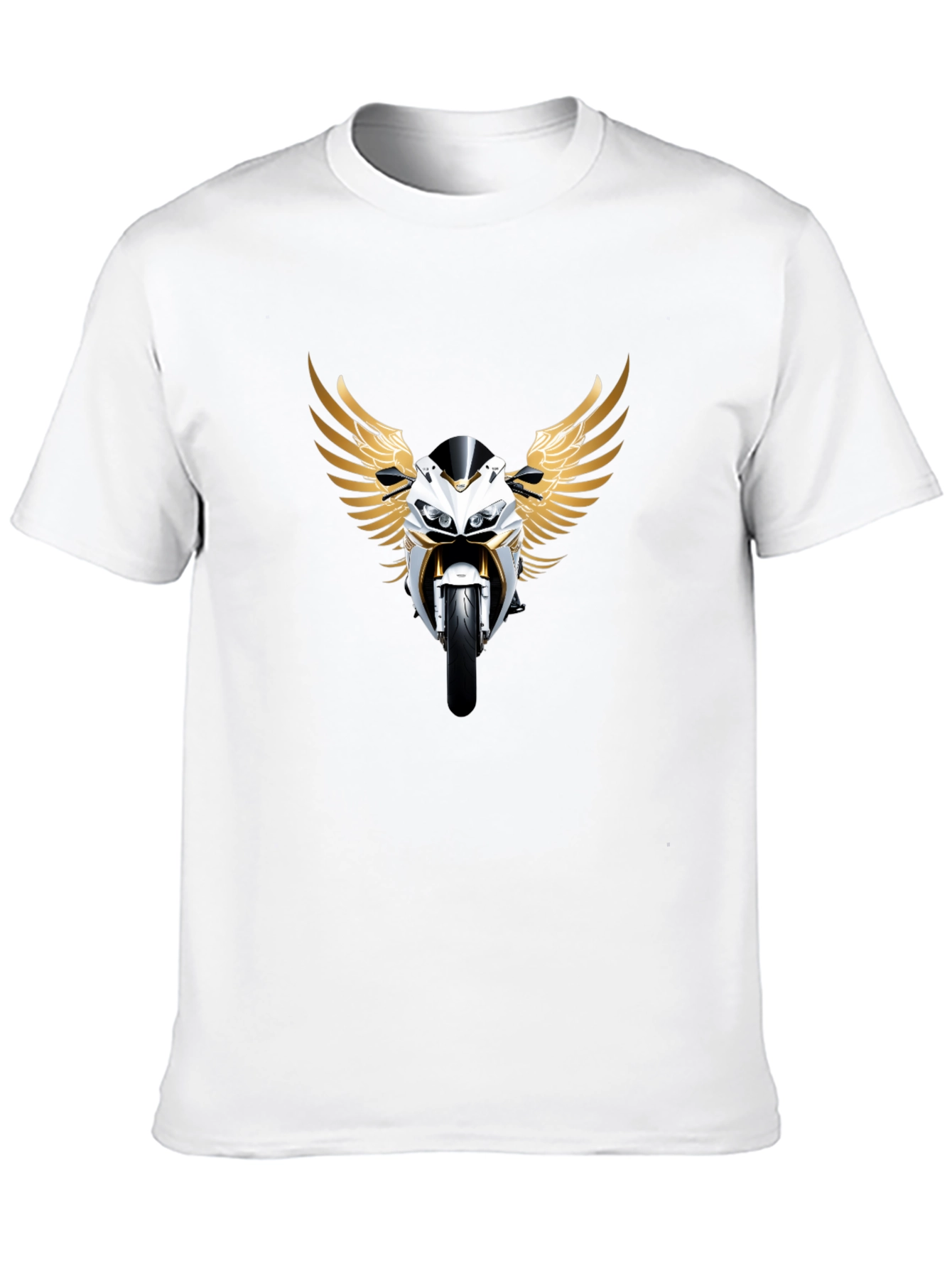 Motorcycle Wings Graphic Tee