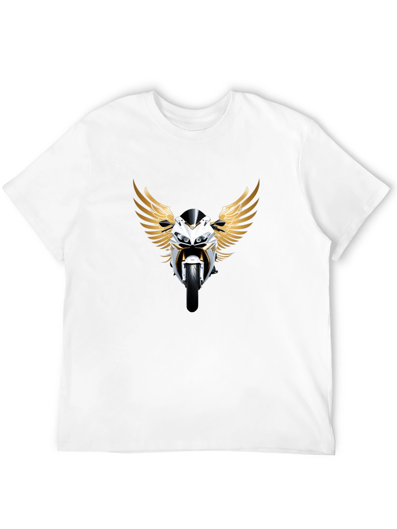 Motorcycle Wings Graphic Tee