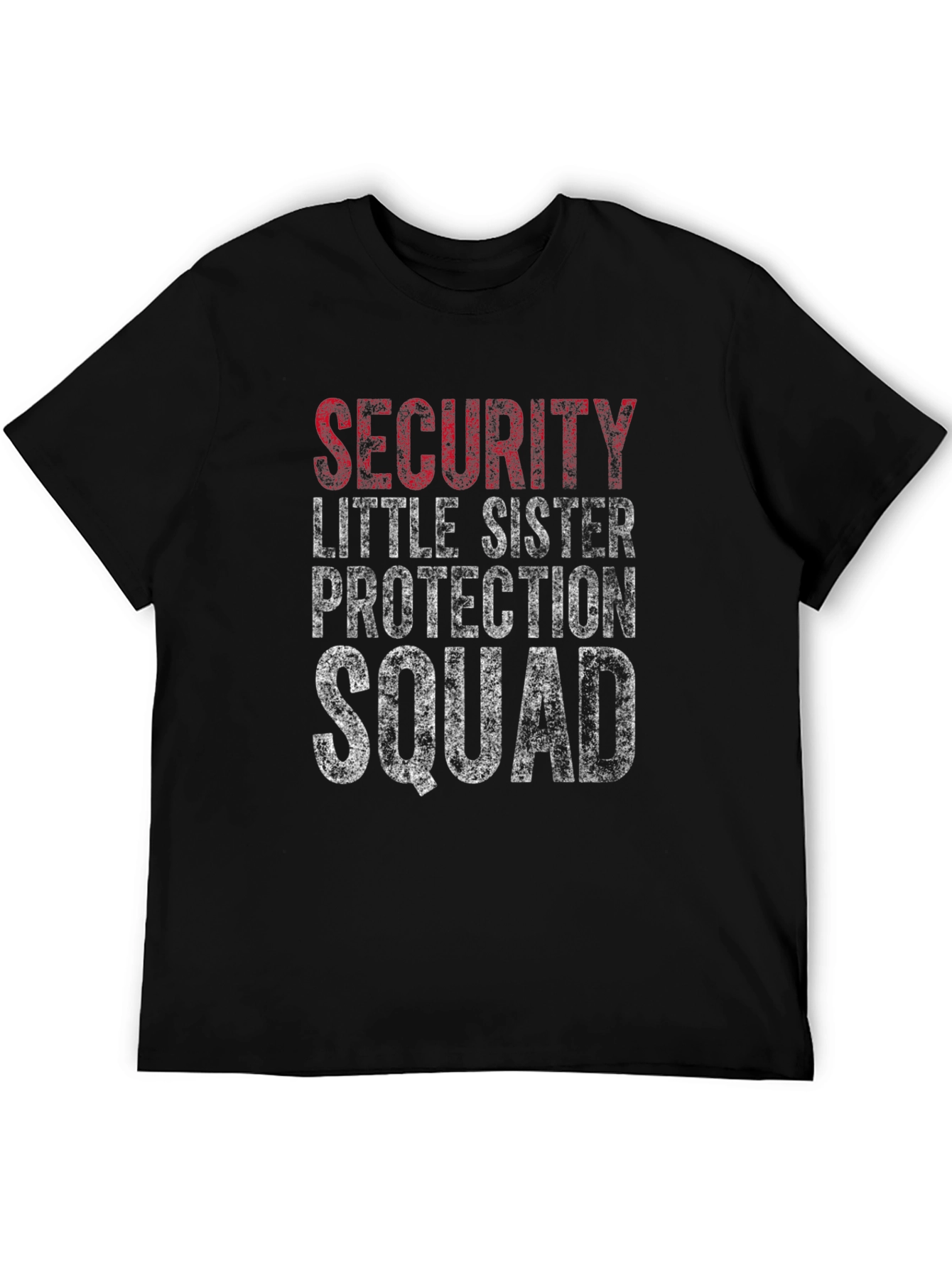 Security Little Sister Protection Squad Tee