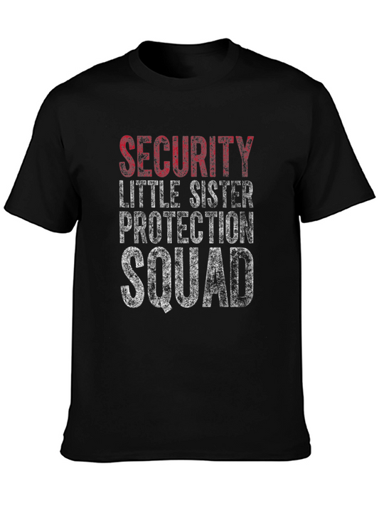 Security Little Sister Protection Squad Tee