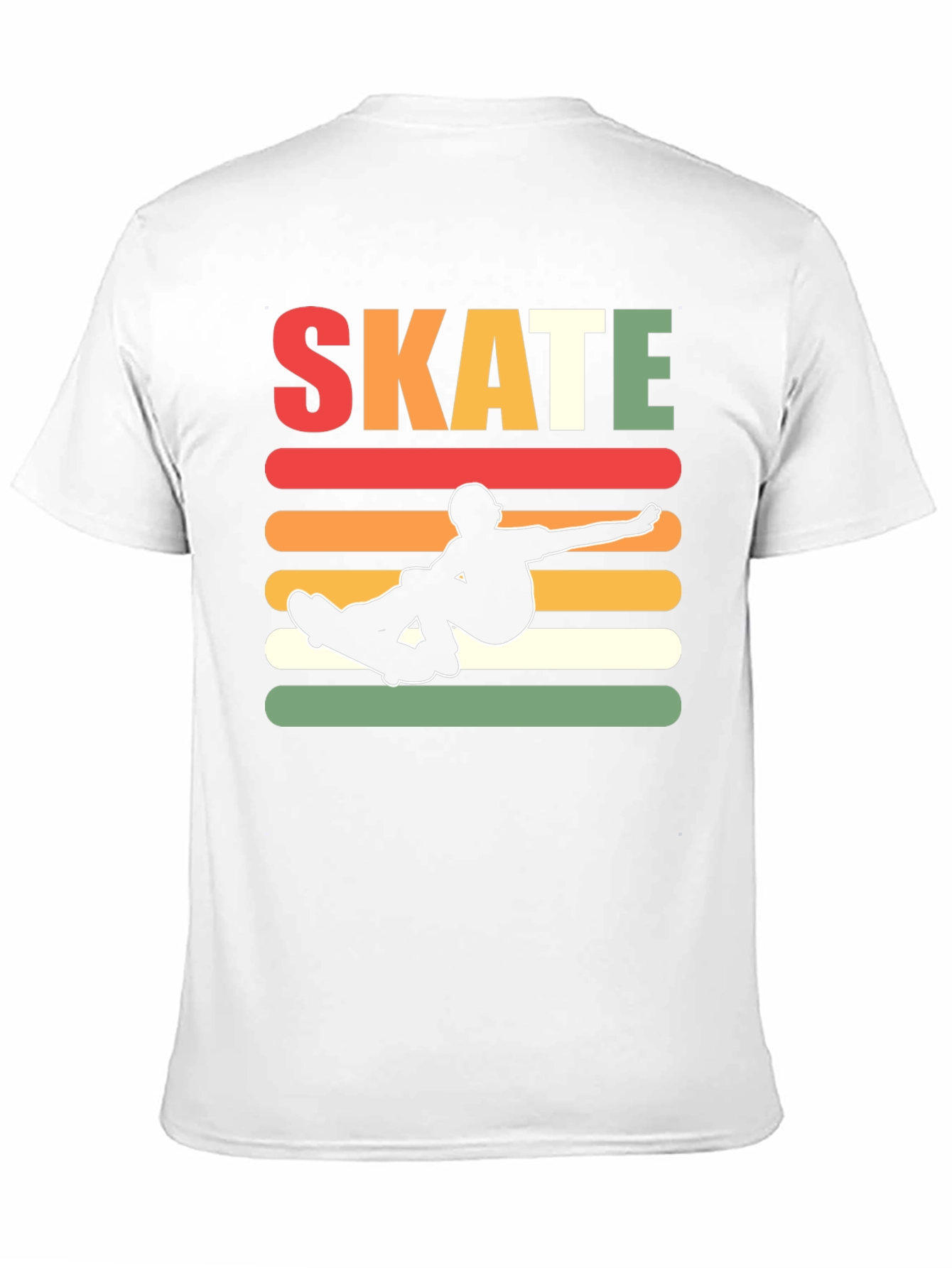 Retro Skate T-Shirt - Black Cotton Tee