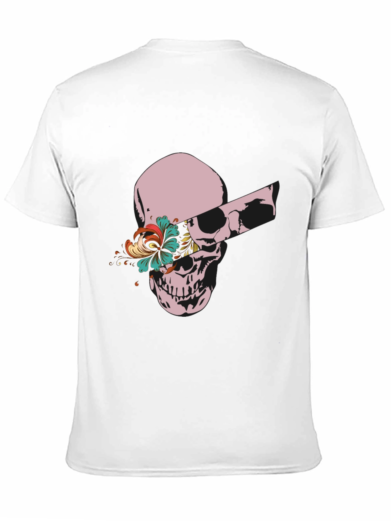 Skull & Flower Graphic Tee