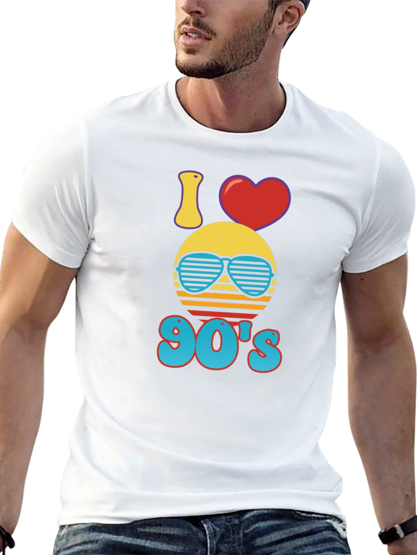 I Love the 90s T-Shirt - Retro Throwback Style