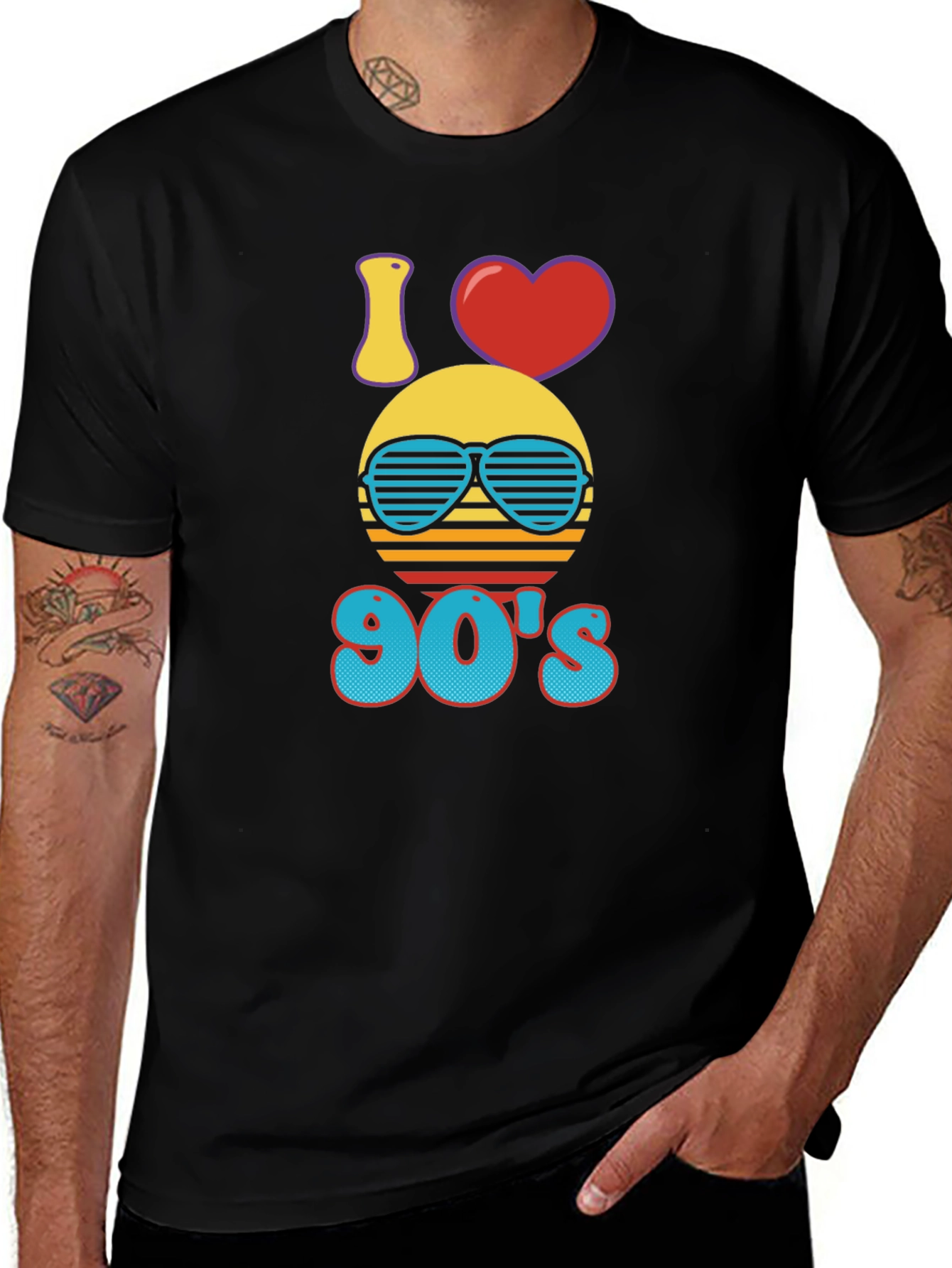 I Love the 90s T-Shirt - Retro Throwback Style