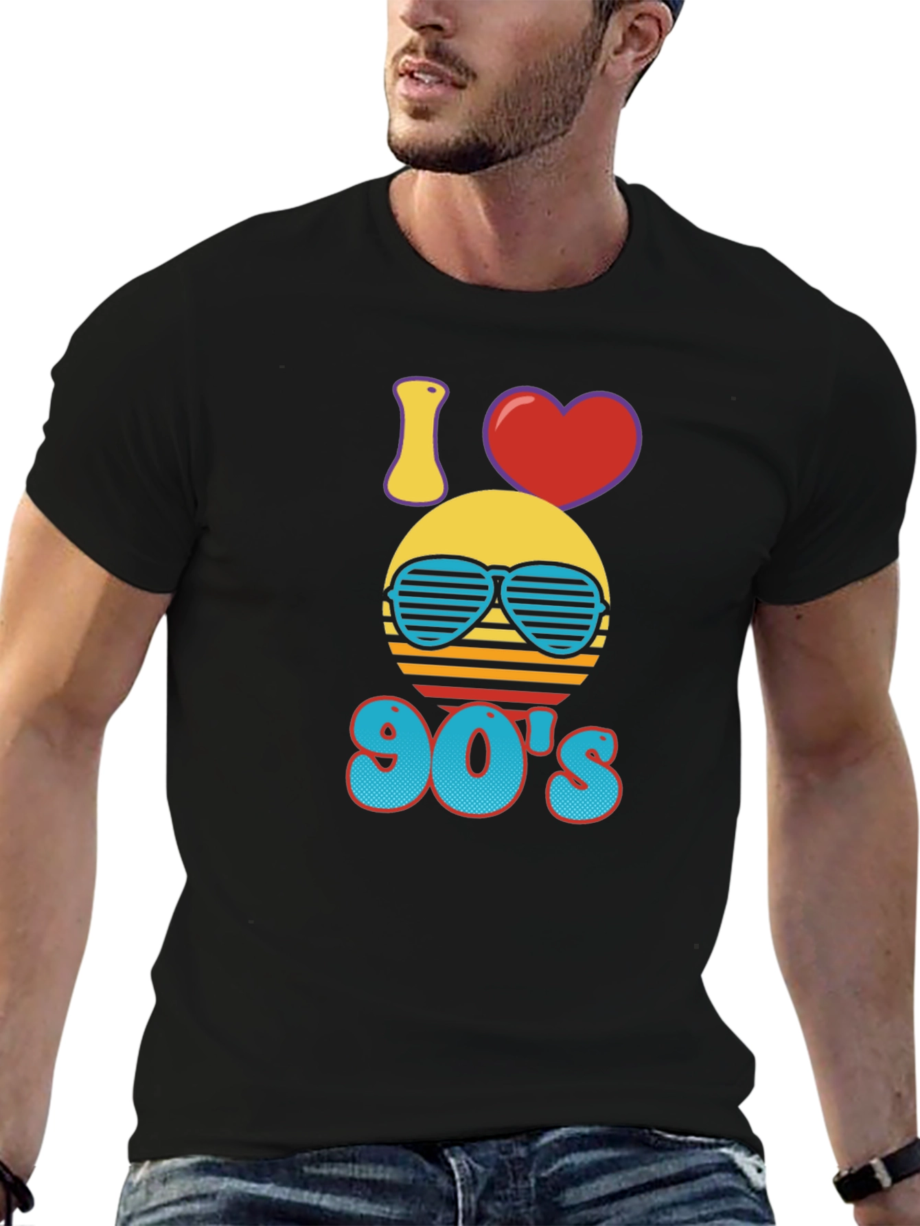 I Love the 90s T-Shirt - Retro Throwback Style