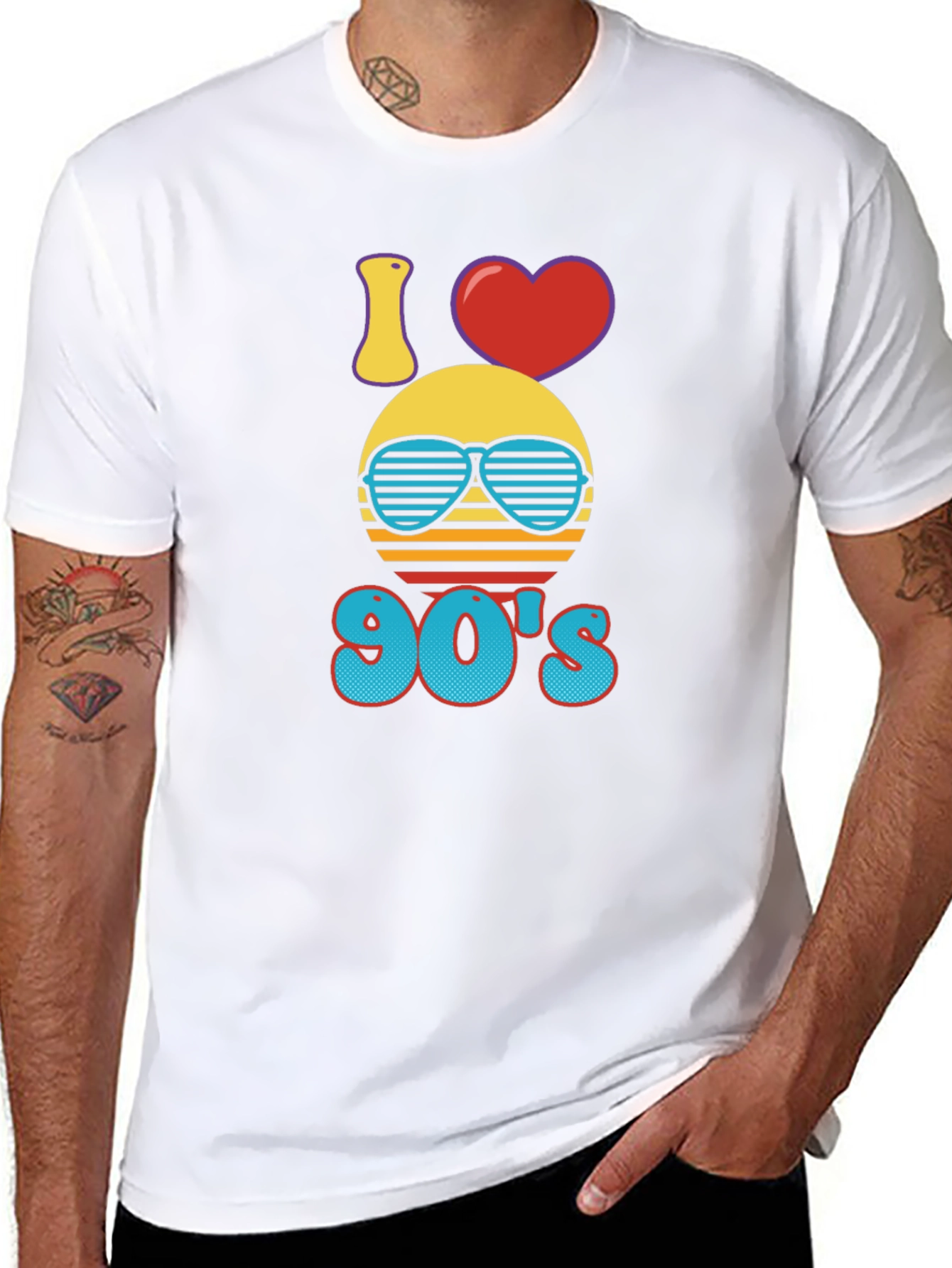 I Love the 90s T-Shirt - Retro Throwback Style