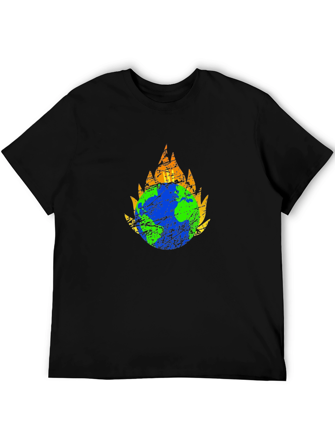 Burning Earth Graphic T-Shirt