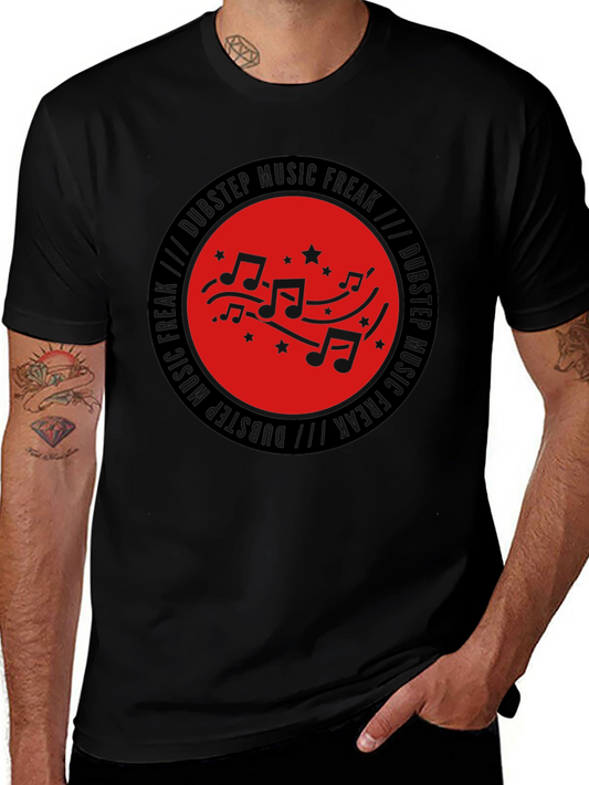 Dubstep Music Freak Graphic Tee - Stylish Musician Shirt