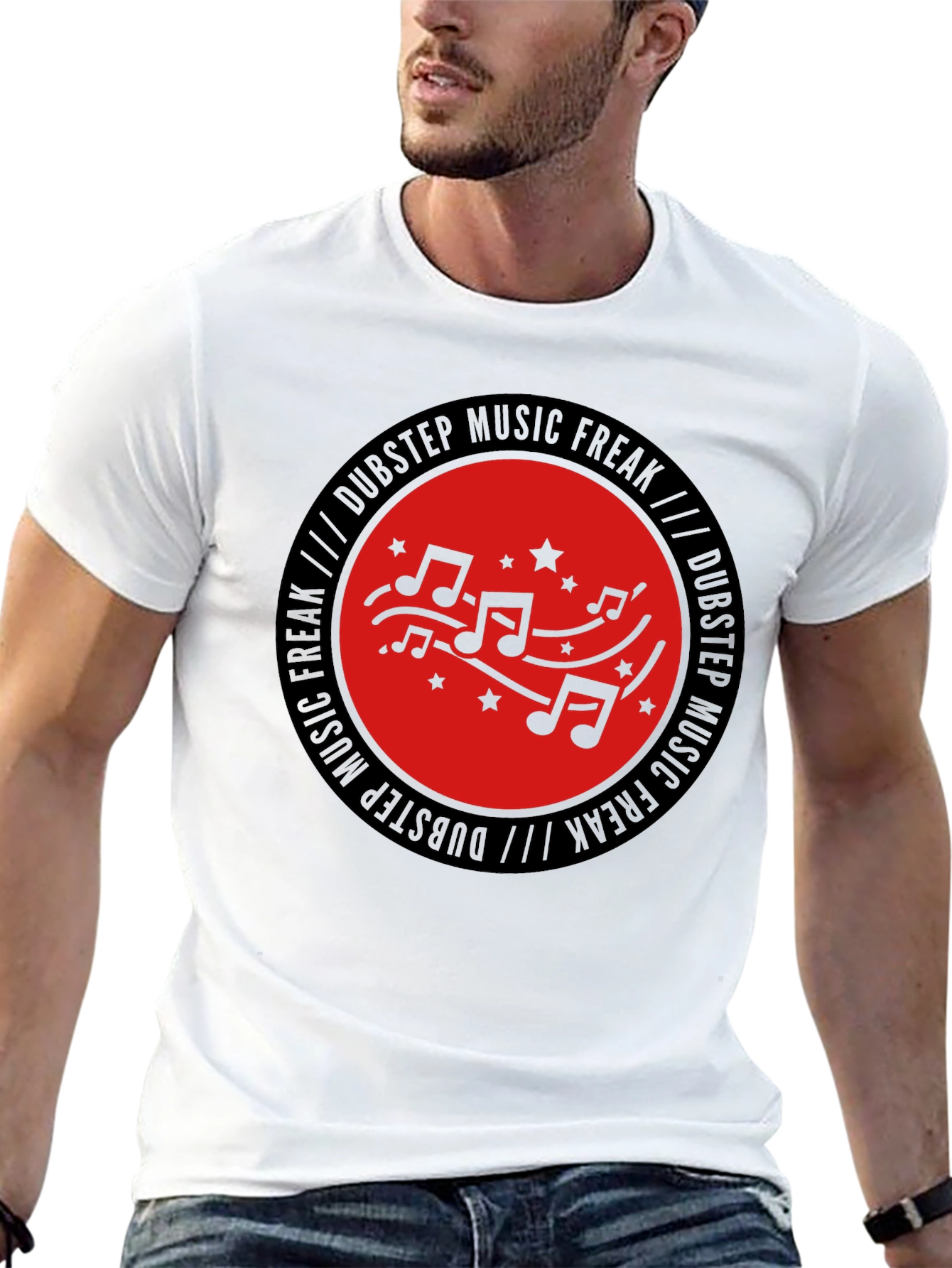 Dubstep Music Freak Graphic Tee - Stylish Musician Shirt