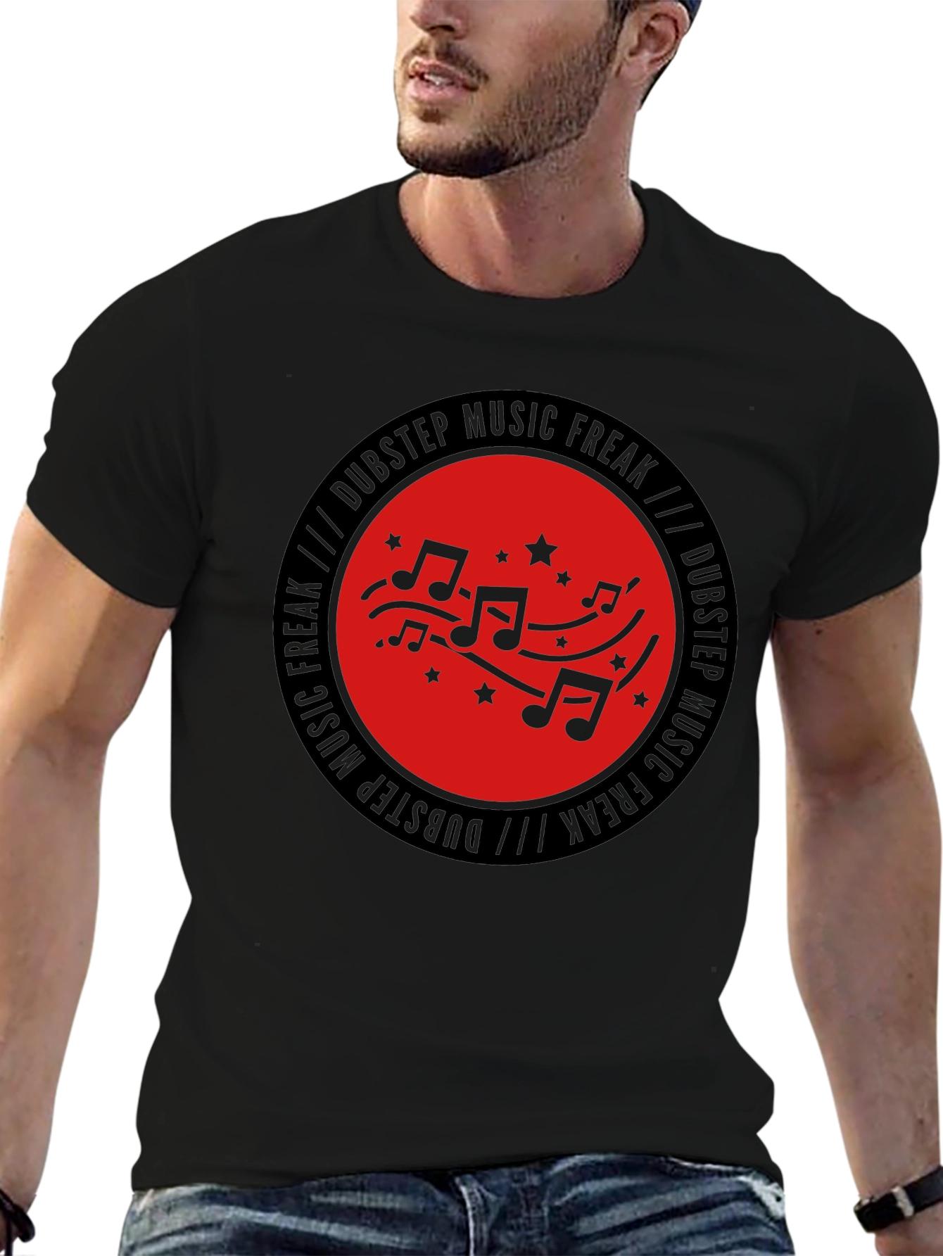 Dubstep Music Freak Graphic Tee - Stylish Musician Shirt