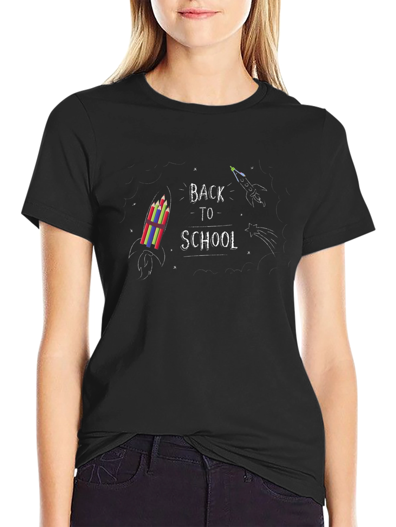 Back To School Rocket T-Shirt