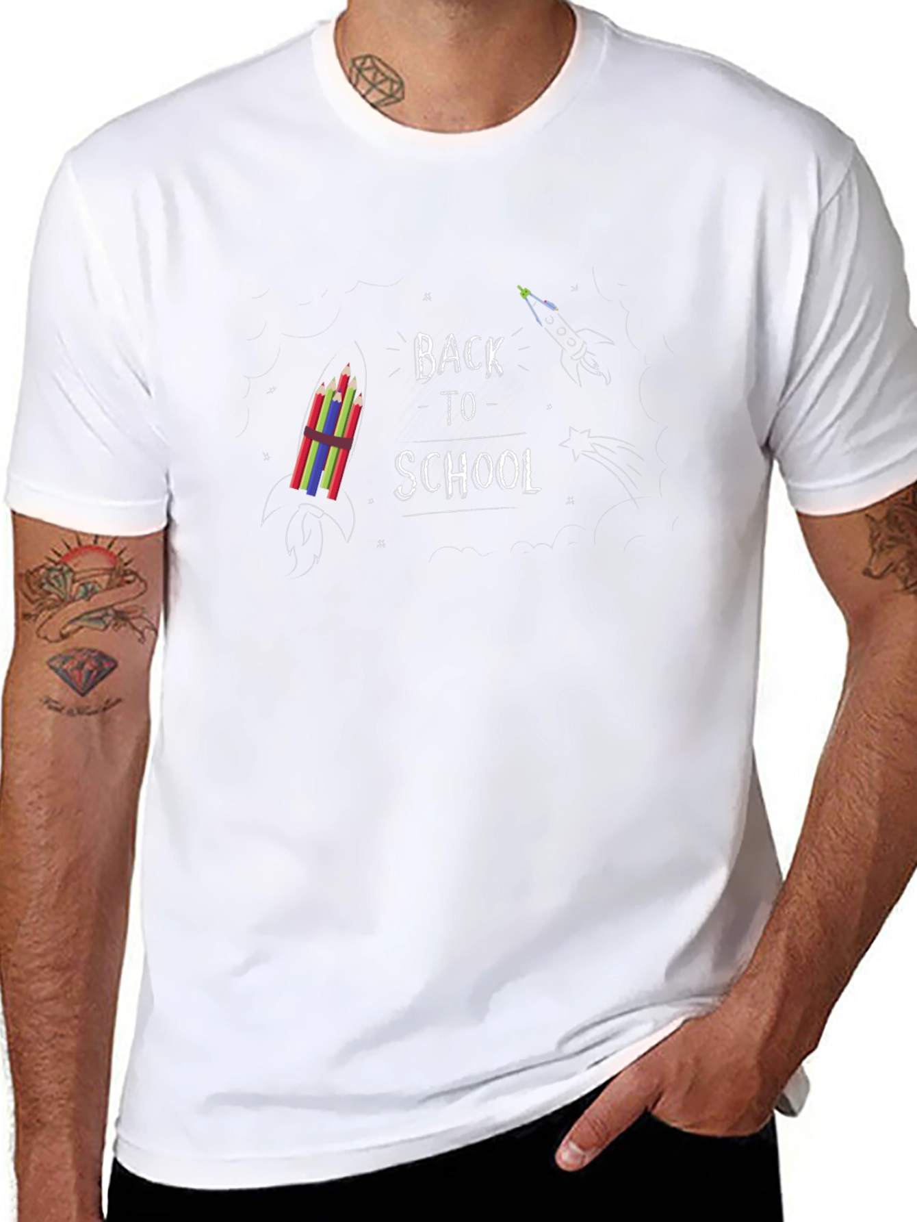 Back To School Rocket T-Shirt