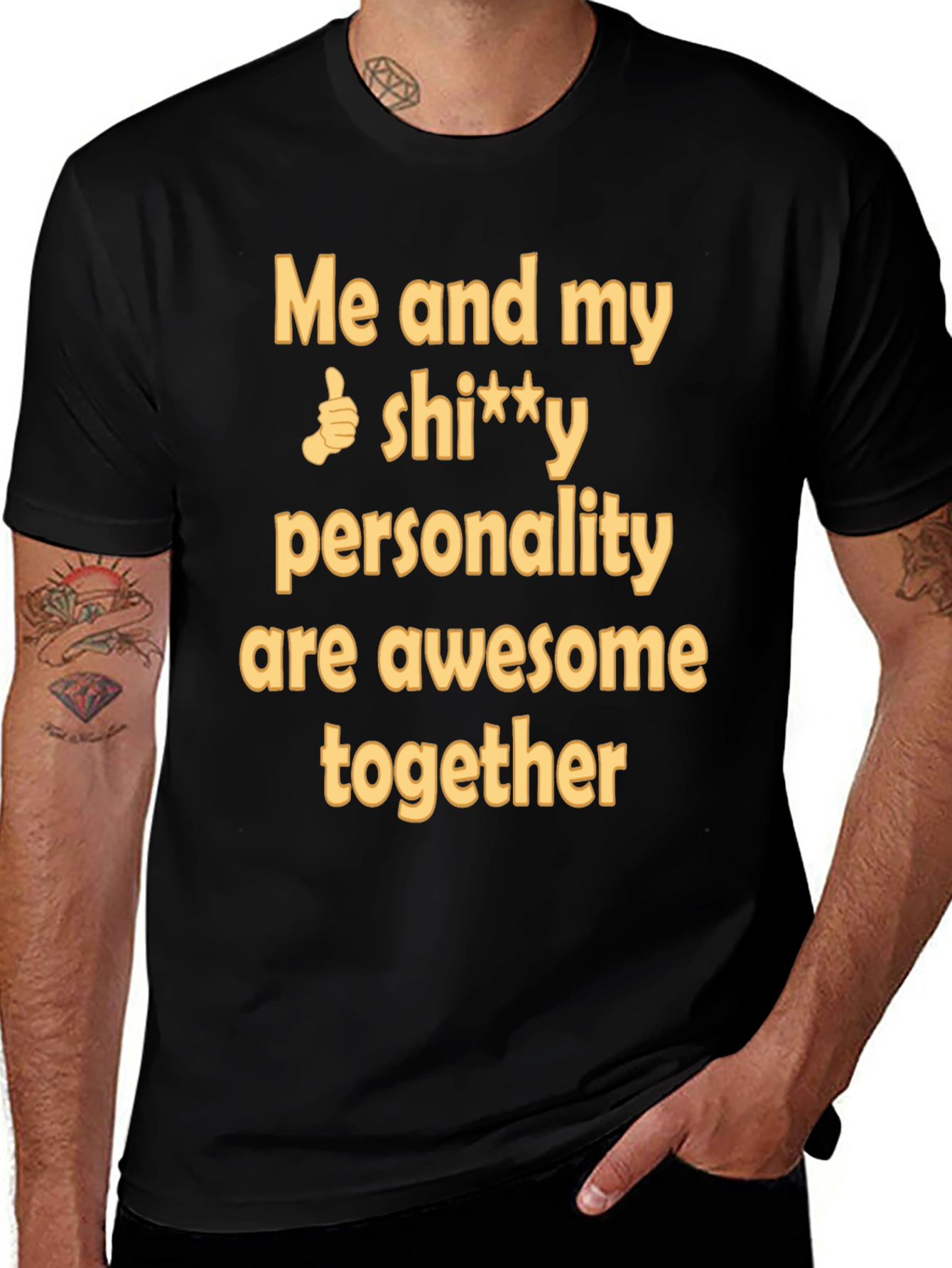 Funny Awesome Together Graphic Tee