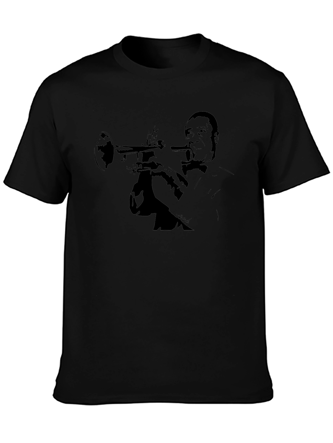 Jazz Trumpet Player Graphic T-Shirt