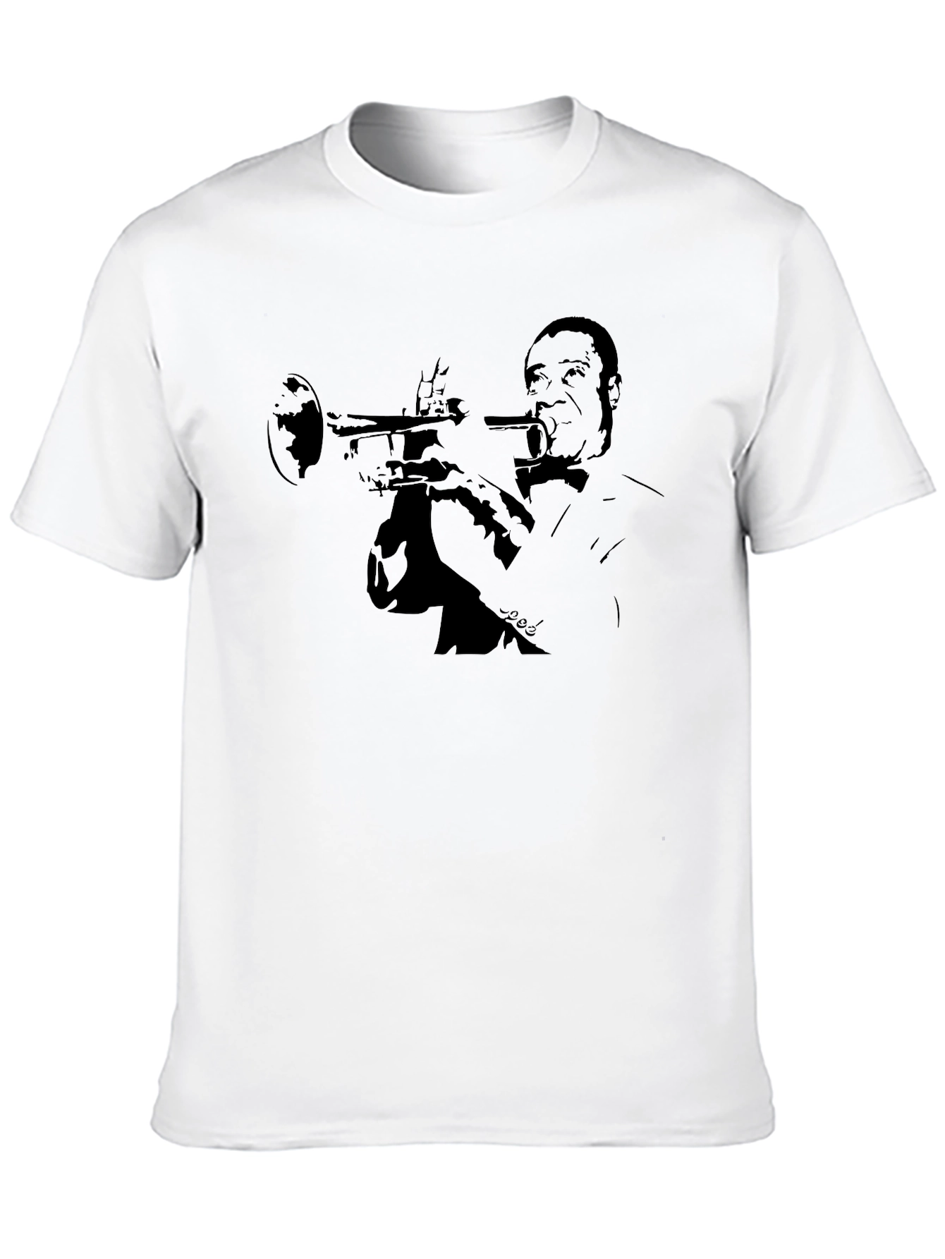 Jazz Trumpet Player Graphic T-Shirt