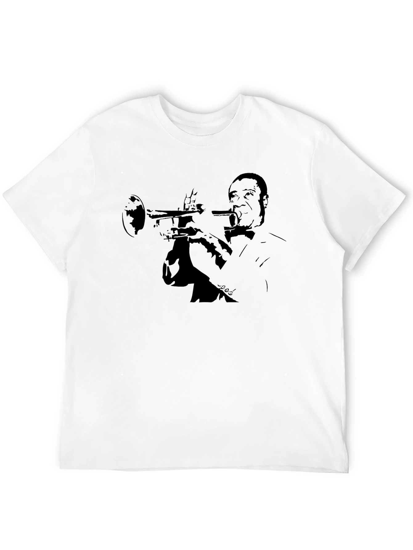 Jazz Trumpet Player Graphic T-Shirt
