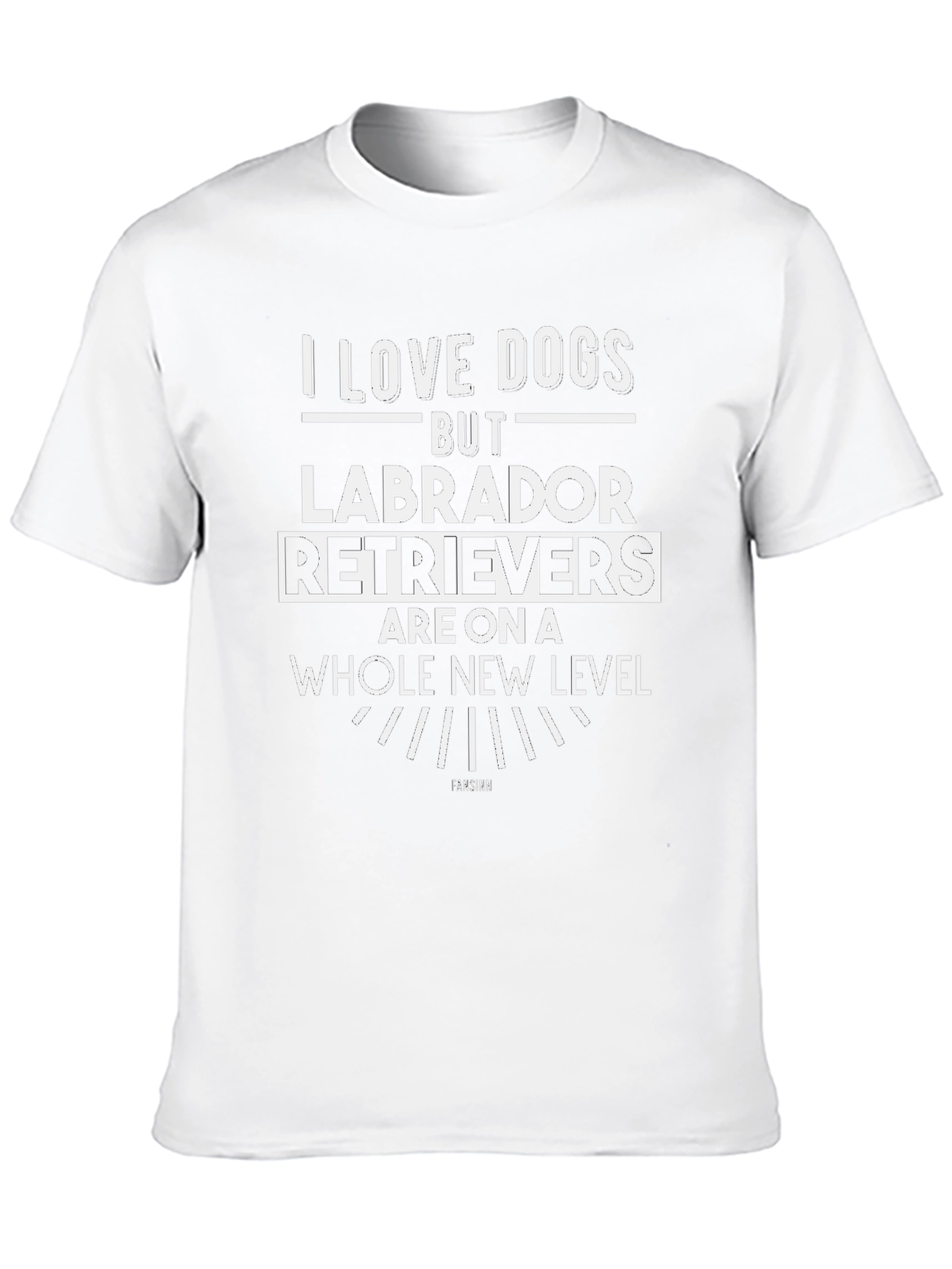 I Love Dogs Labrador Retriever T-Shirt