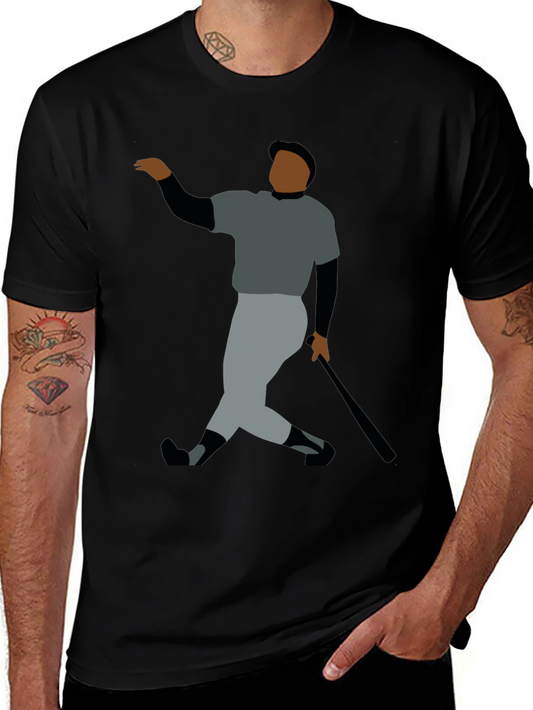 Baseball Legend Graphic Tee - Black