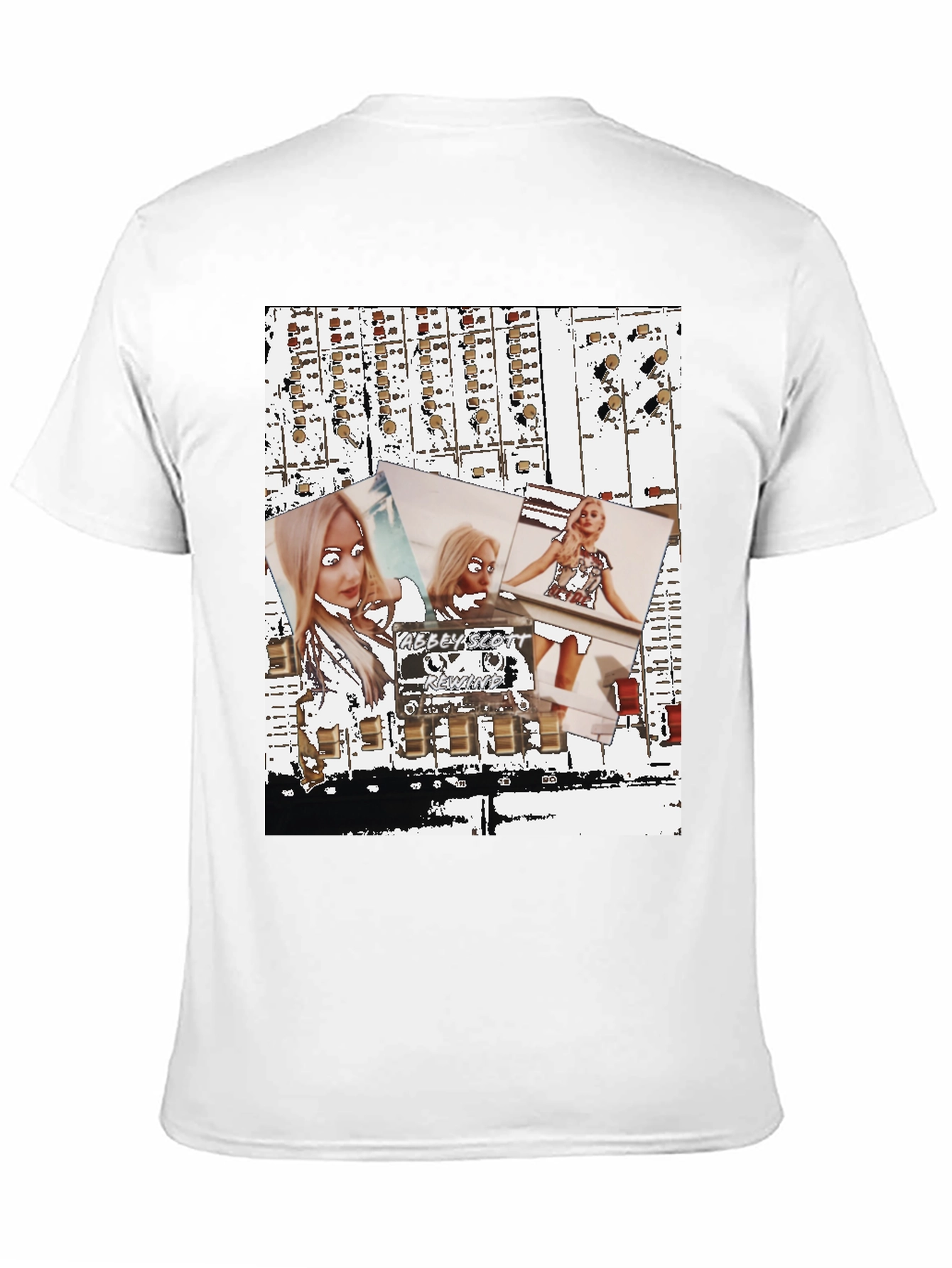 Abstract Abbey Scott Graphic Tee