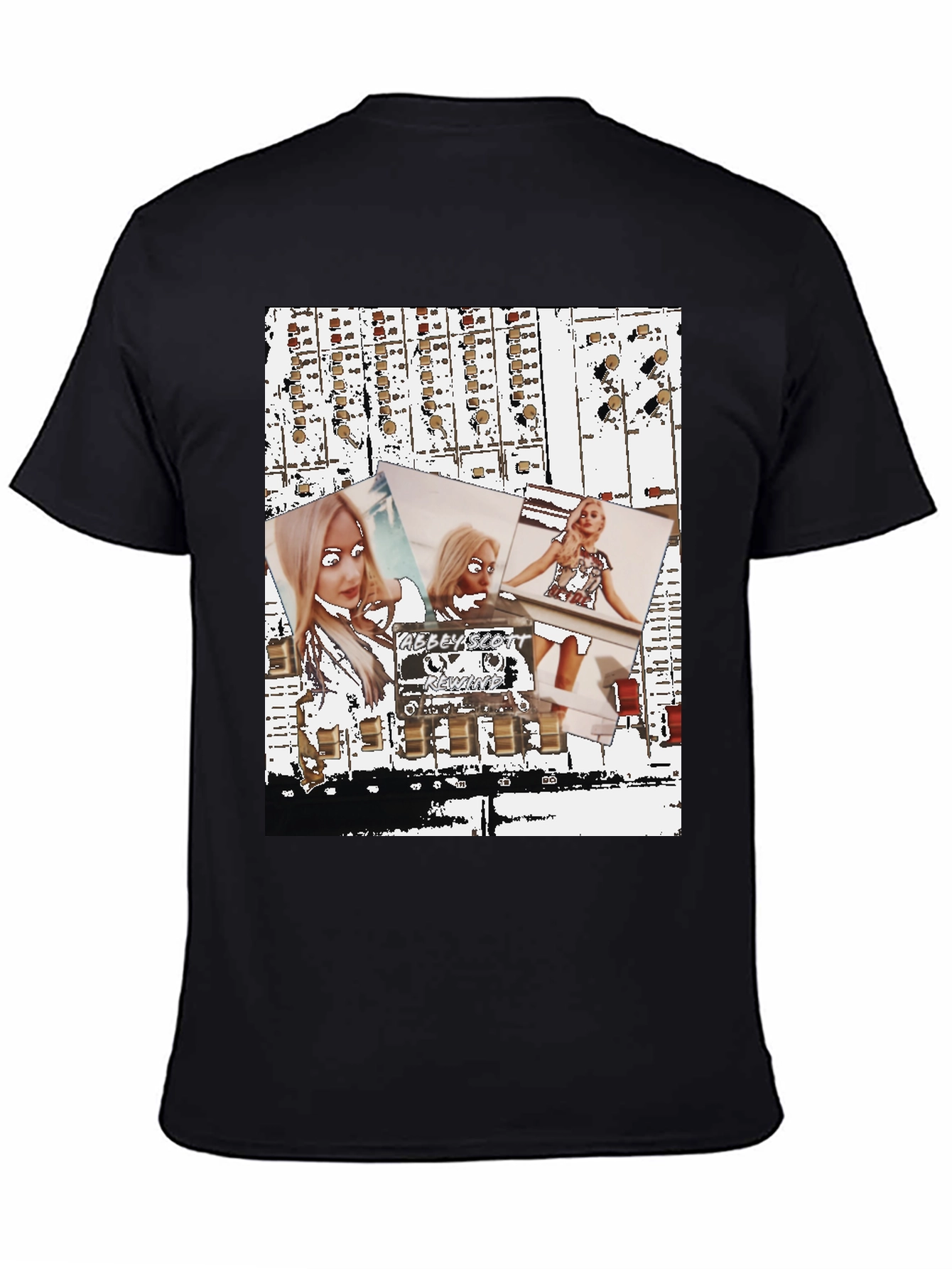 Abstract Abbey Scott Graphic Tee