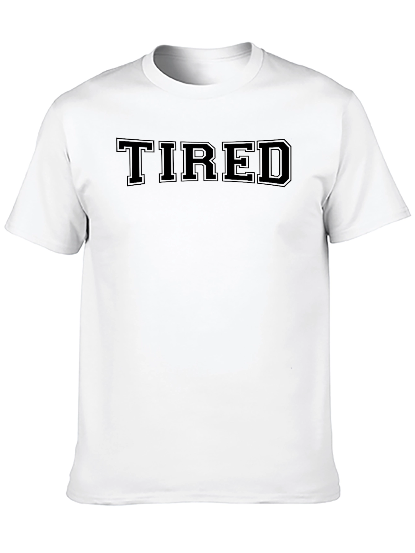 Tired Black T-Shirt - Classic Style