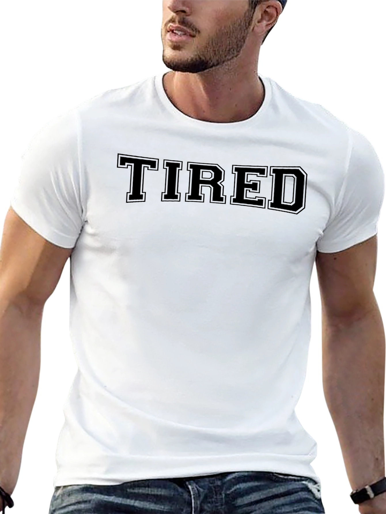 Tired Black T-Shirt - Classic Style