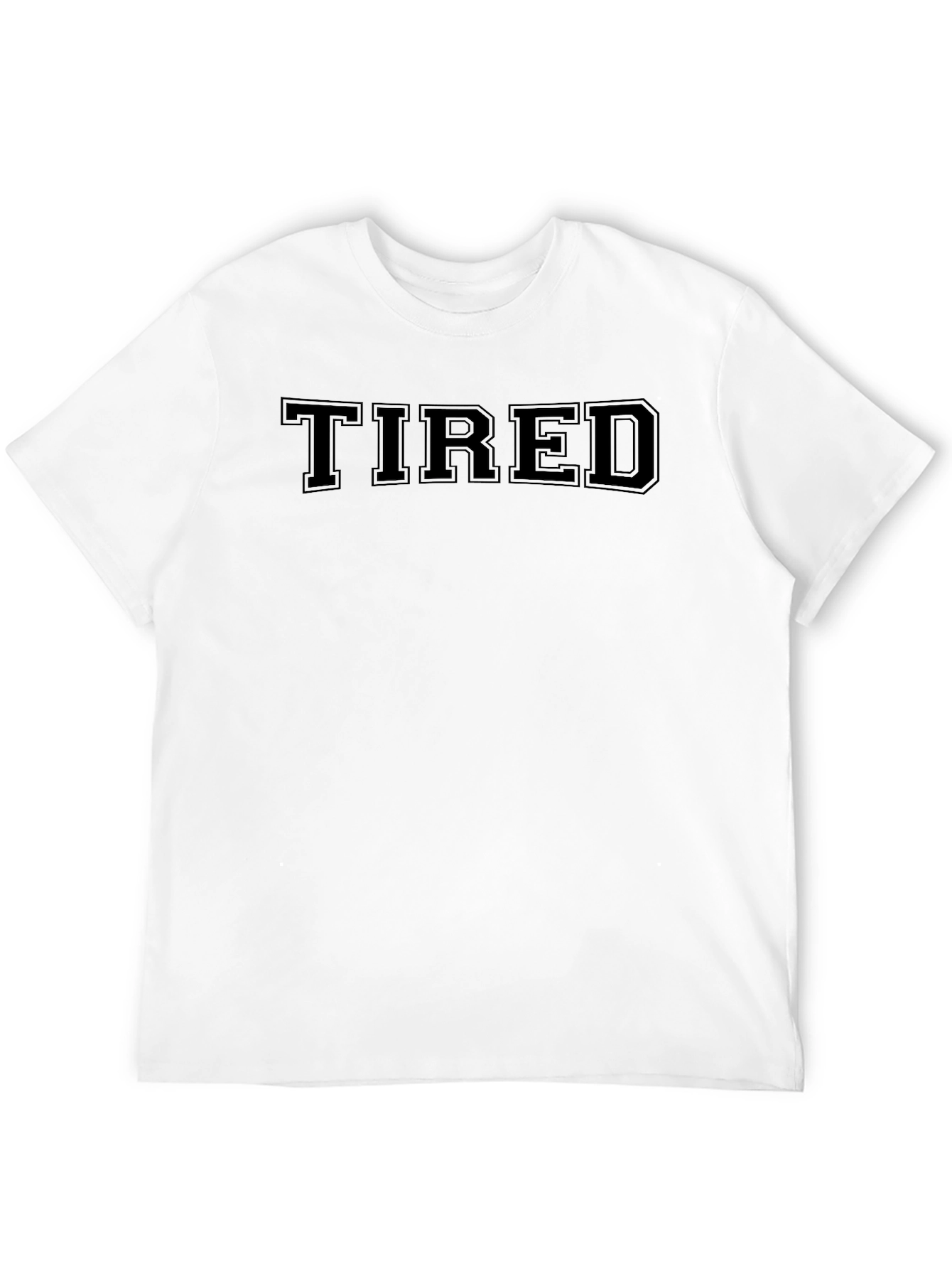 Tired Black T-Shirt - Classic Style