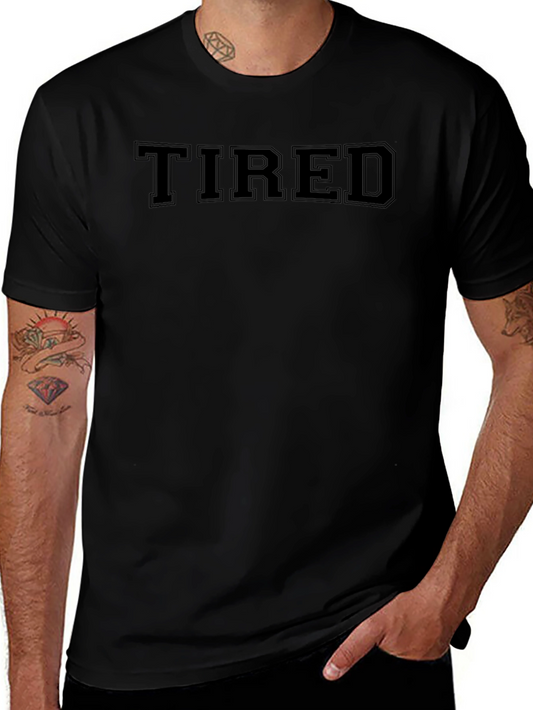 Tired Black T-Shirt - Classic Style
