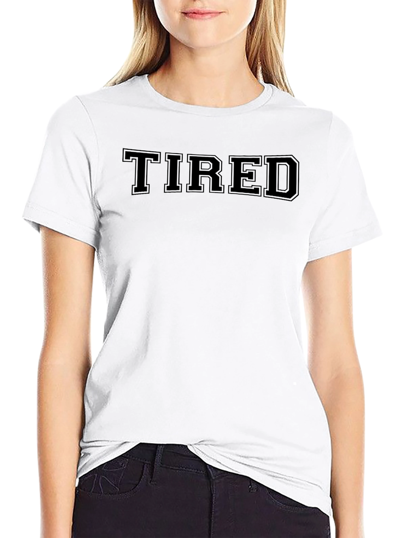 Tired Black T-Shirt - Classic Style