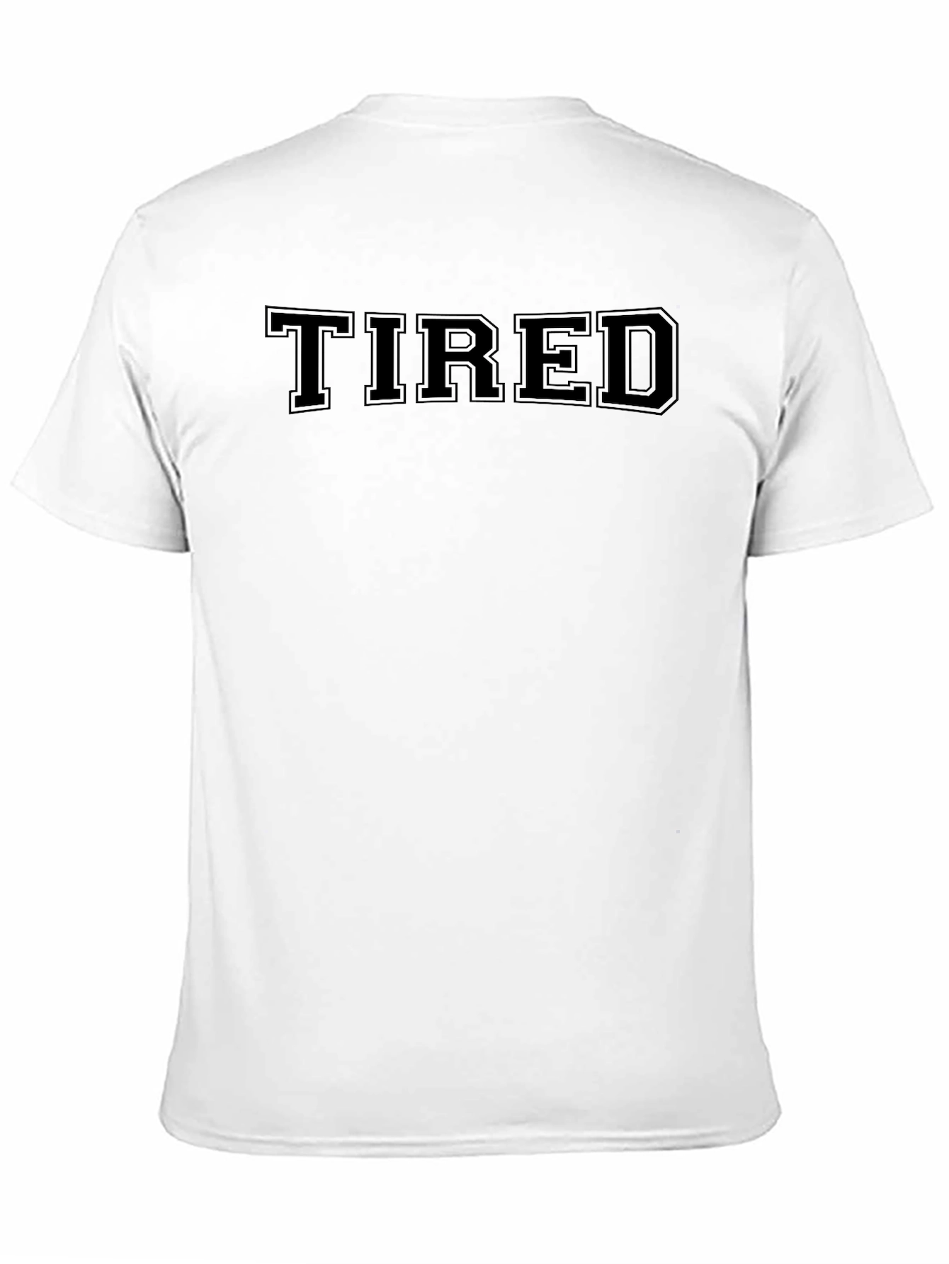 Tired Black T-Shirt - Classic Style
