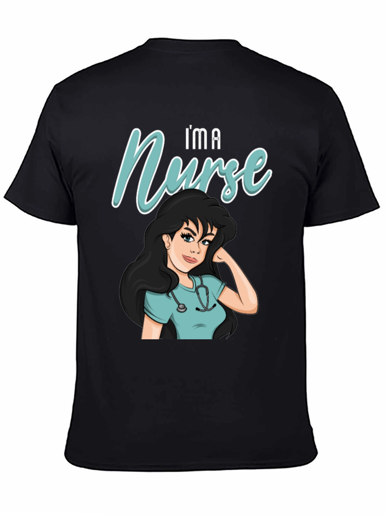 Im A Nurse Cartoon Graphic T-Shirt