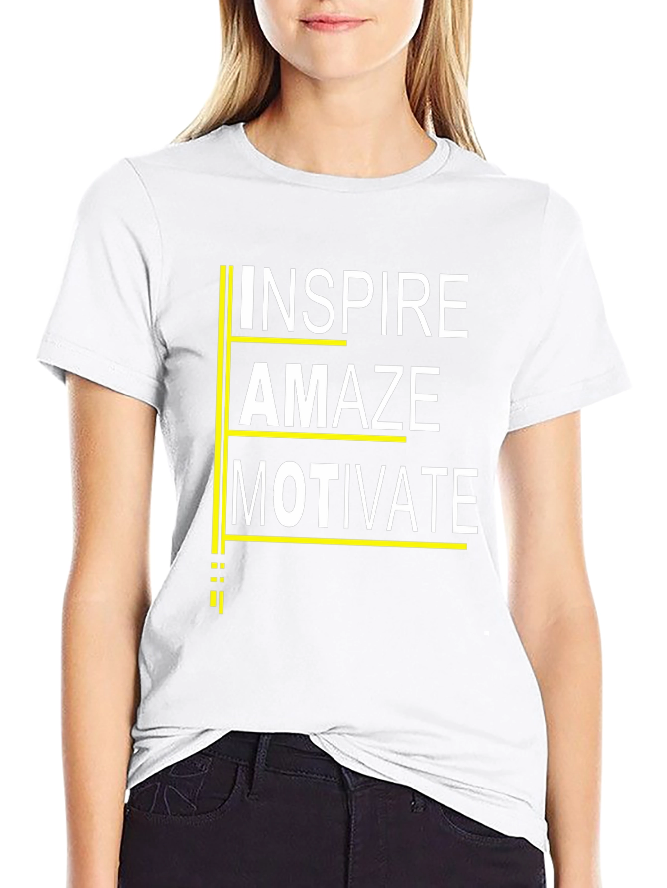Inspire Amaze Motivate Graphic T-Shirt
