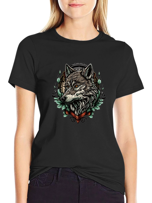 Wolf Graphic Print Tee