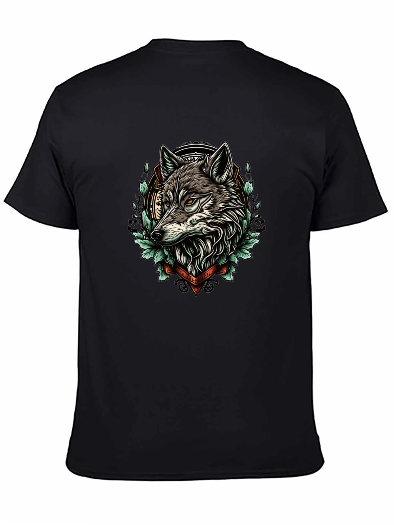 Wolf Graphic Print Tee