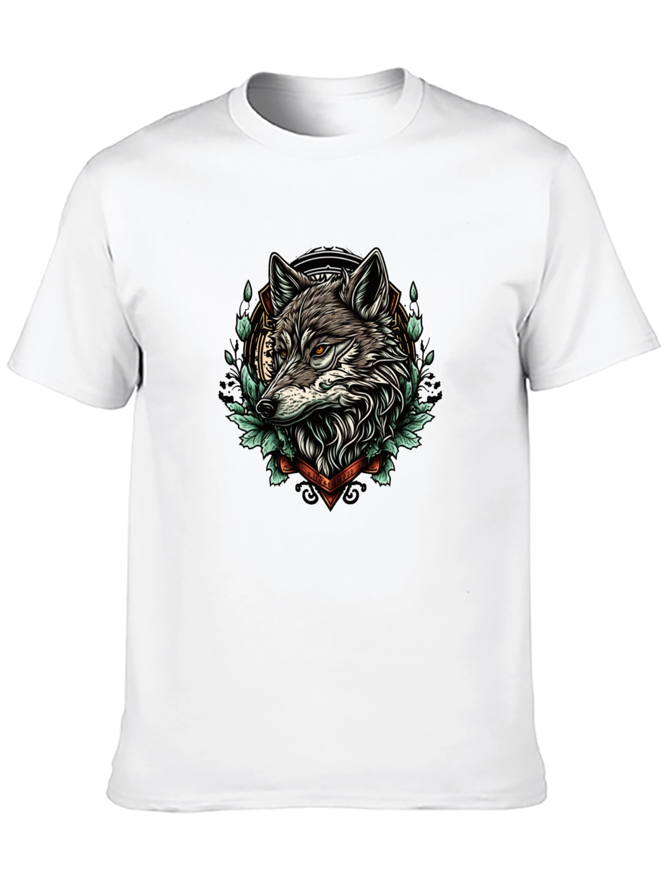 Wolf Graphic Print Tee