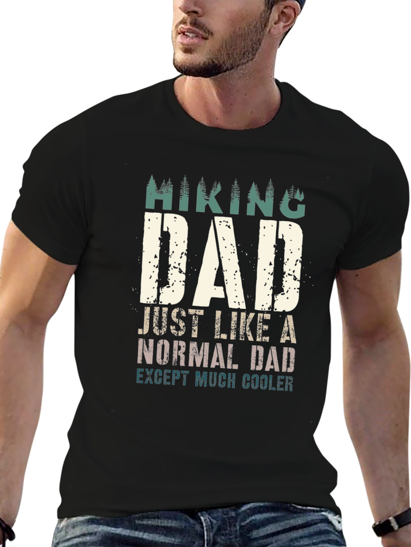Hiking Dad T-Shirt - Cool Dad Tee