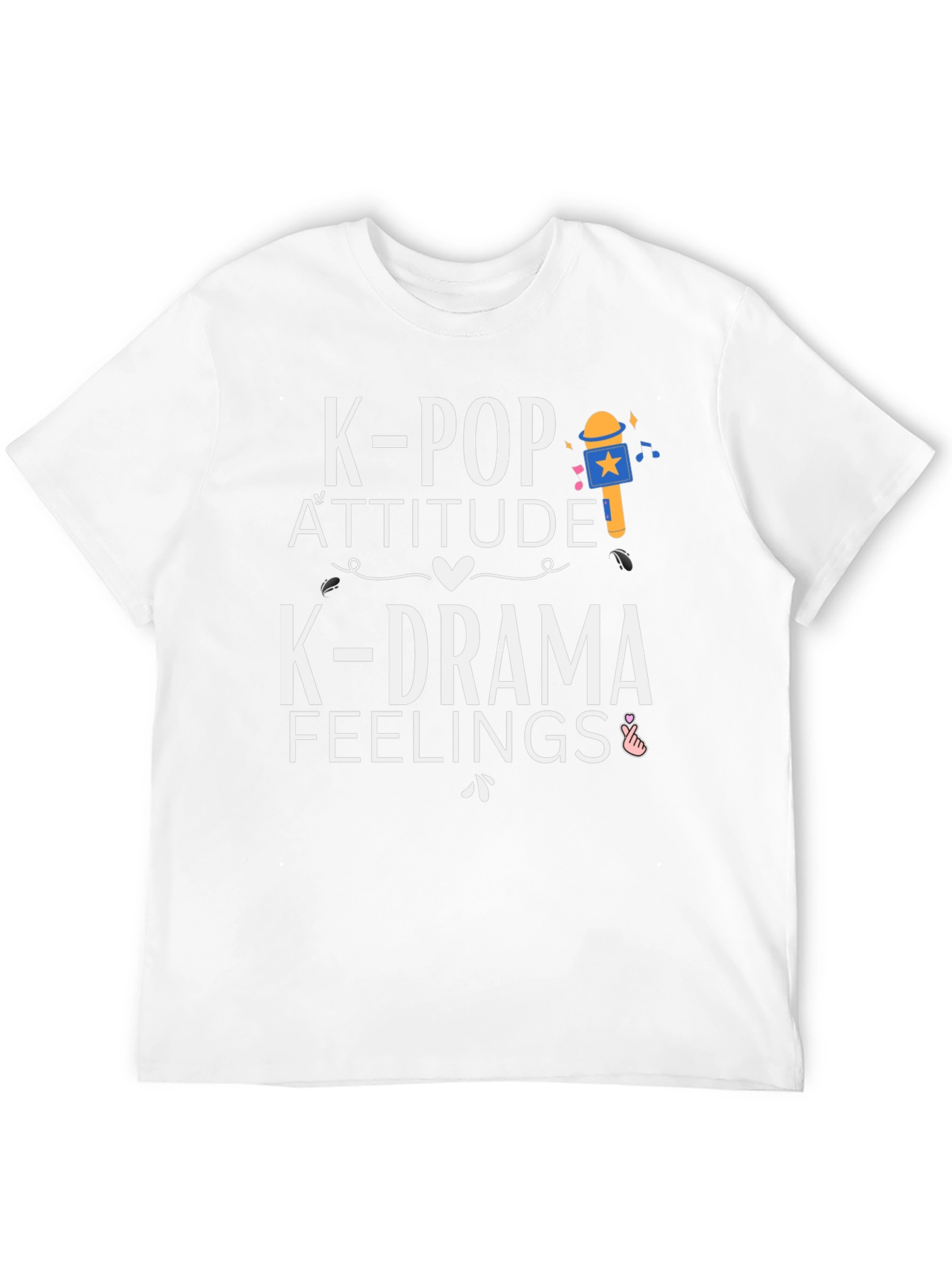 K-Pop Drama T-Shirt - Attitude & Feelings