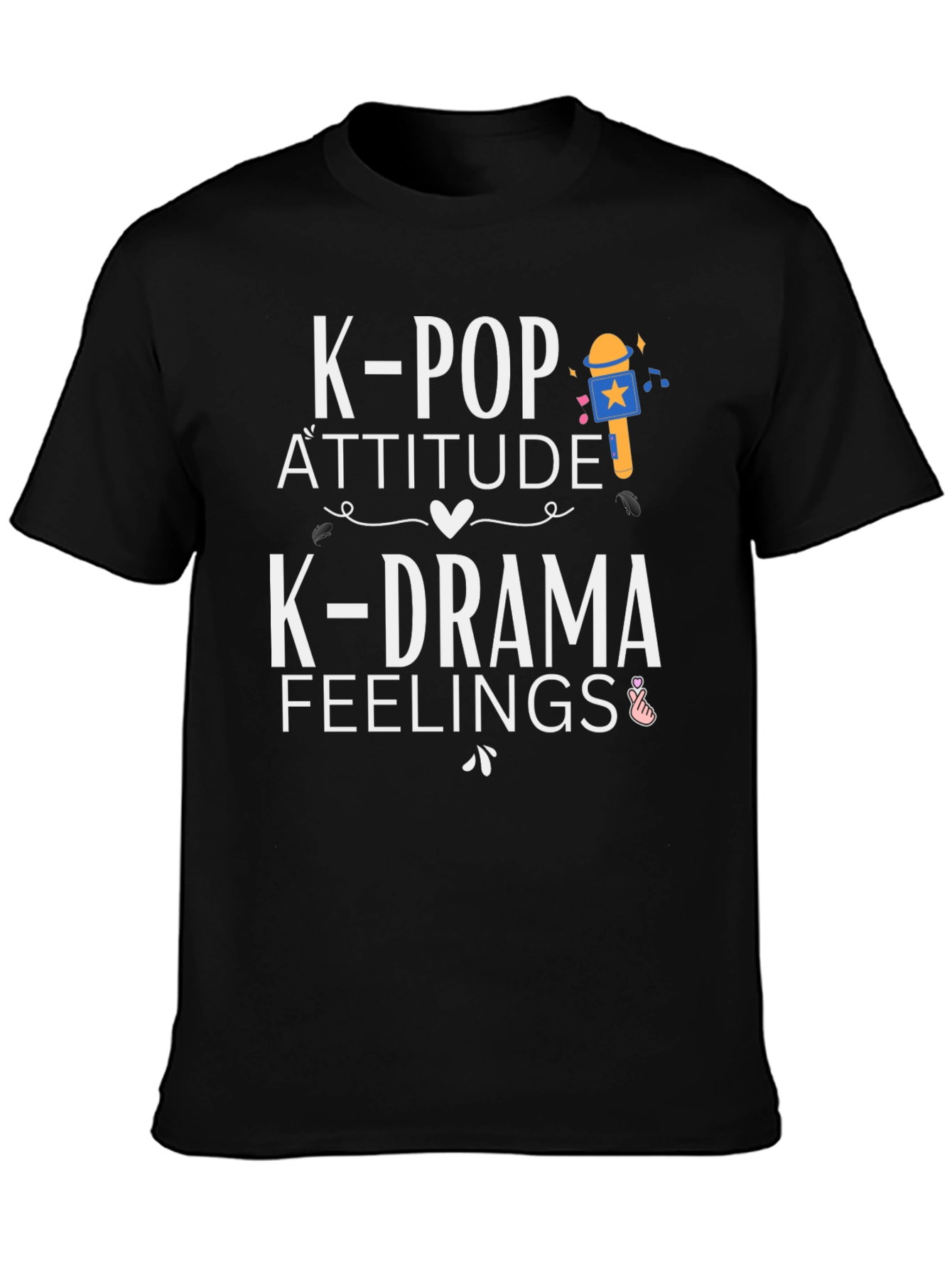 K-Pop Drama T-Shirt - Attitude & Feelings