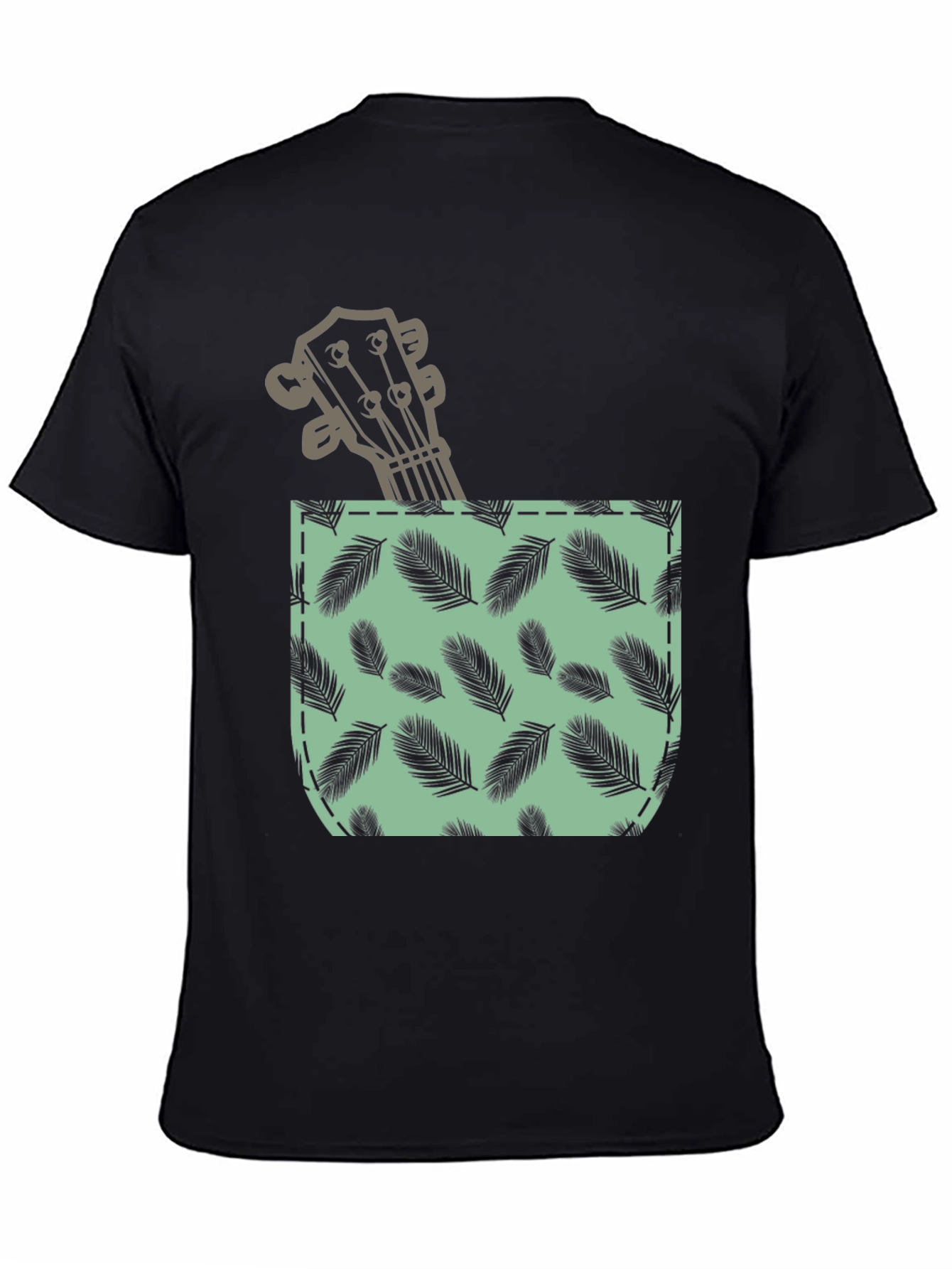 Pocket Ukulele Graphic T-Shirt