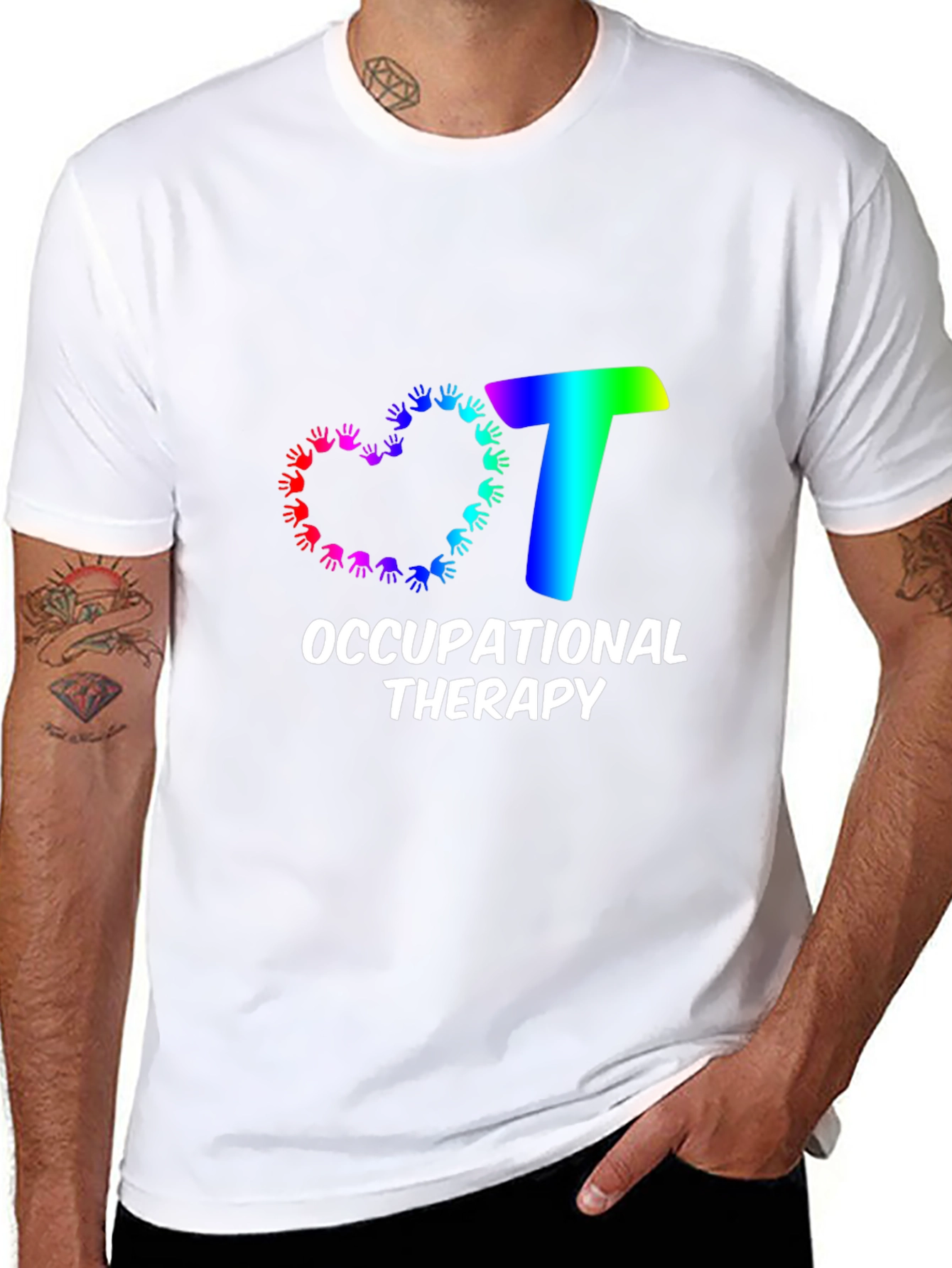 Occupational Therapy Rainbow T-Shirt
