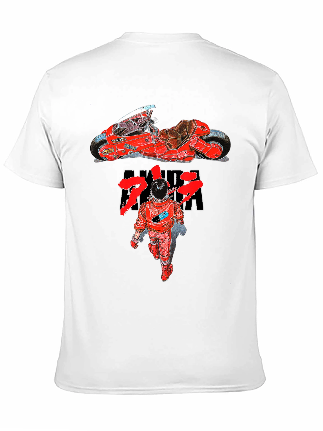 Akira Anime Motorcycle Graphic T-Shirt