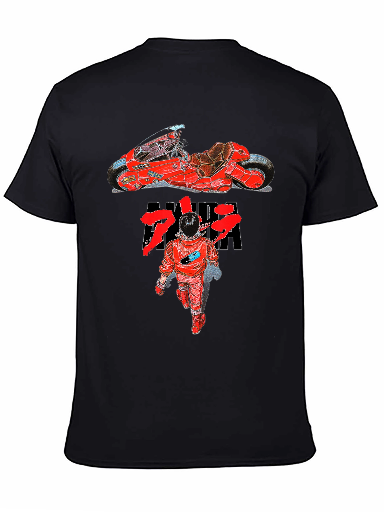 Akira Anime Motorcycle Graphic T-Shirt